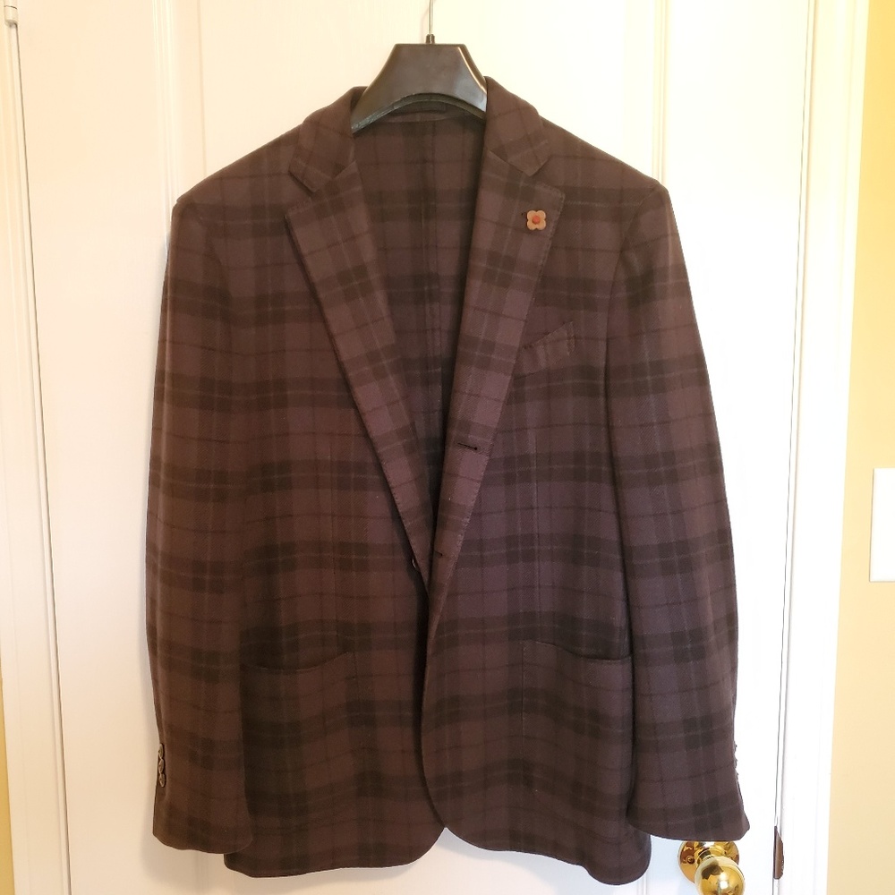 Lardini 100% Cashmere Sport Coat - $1,200 Retail